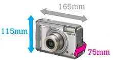 размеры камеры для сумки Aquapac 021