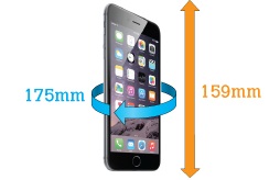 Размеры телефона для чехла Aquapac 080