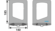 Размер водонепроницаемого чехла для фотоаппарата Aquapac 418