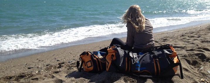 Универсальный водонепроницаемый туристический компрессионные рюкзаки-сумки Aquapac Upano Waterproof Duffel