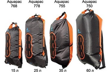 Модели спортивных рюкзаков Noatak Wet & Drybag