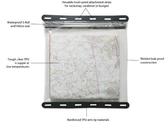 Aquapac 808 Kaituna Map Case