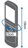 Размеры подводного чехла OB1065BLK