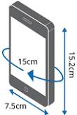 Размер телефона для водонепроницаемого чехла OB1098BLK