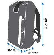 Размер спортивного рюкзака OverBoard OB1142Y