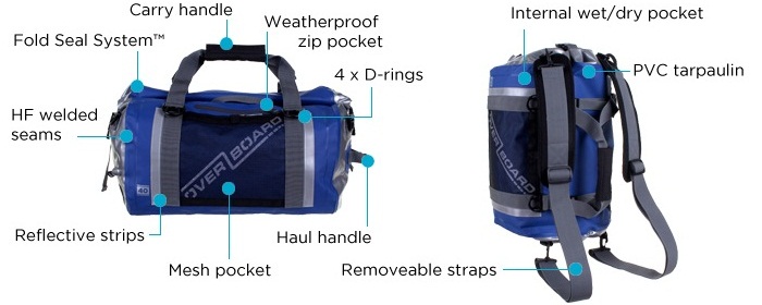 Водонепроницаемая туристическая сумка - рюкзак OB1153B