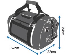 Размер герметичной сумки-рюкзака OB1153B