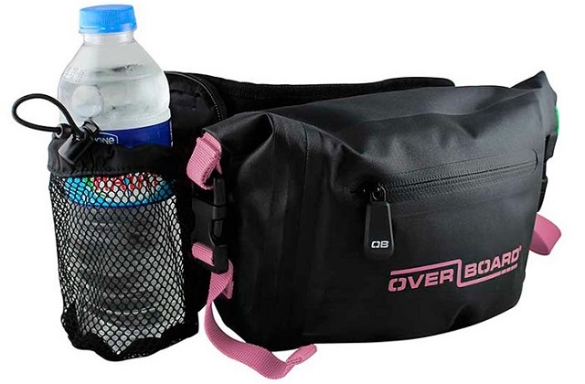 Розовая водонепроницаемая сумка OB1049BLK-R