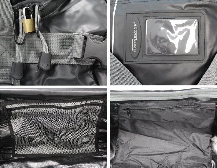 Характеристики дорожной сумки-рюкзака OverBoard Adventure Duffel Bag - 90L