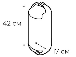 Размеры сумки OB1195GRY